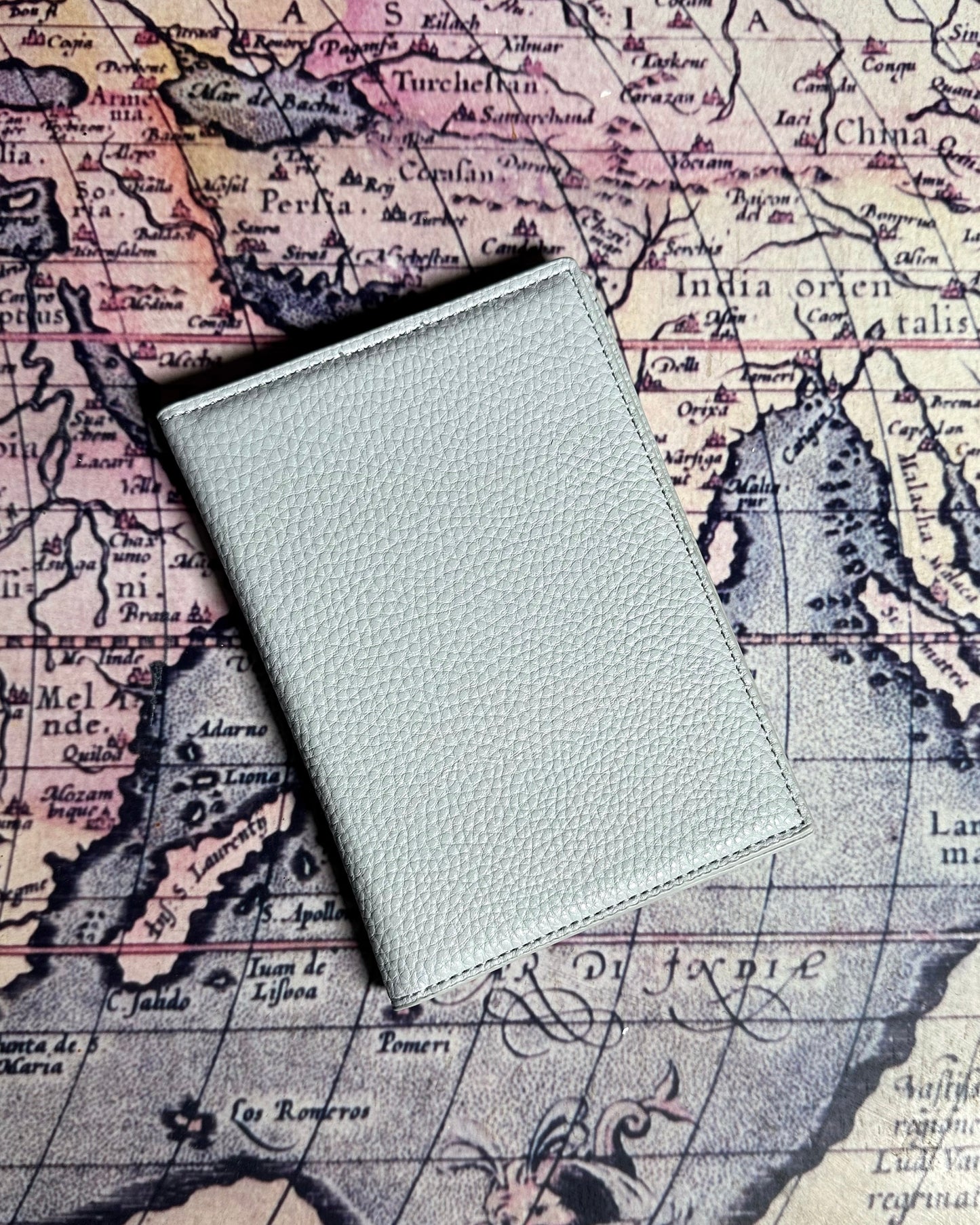 Glacier Grey Passport Holder