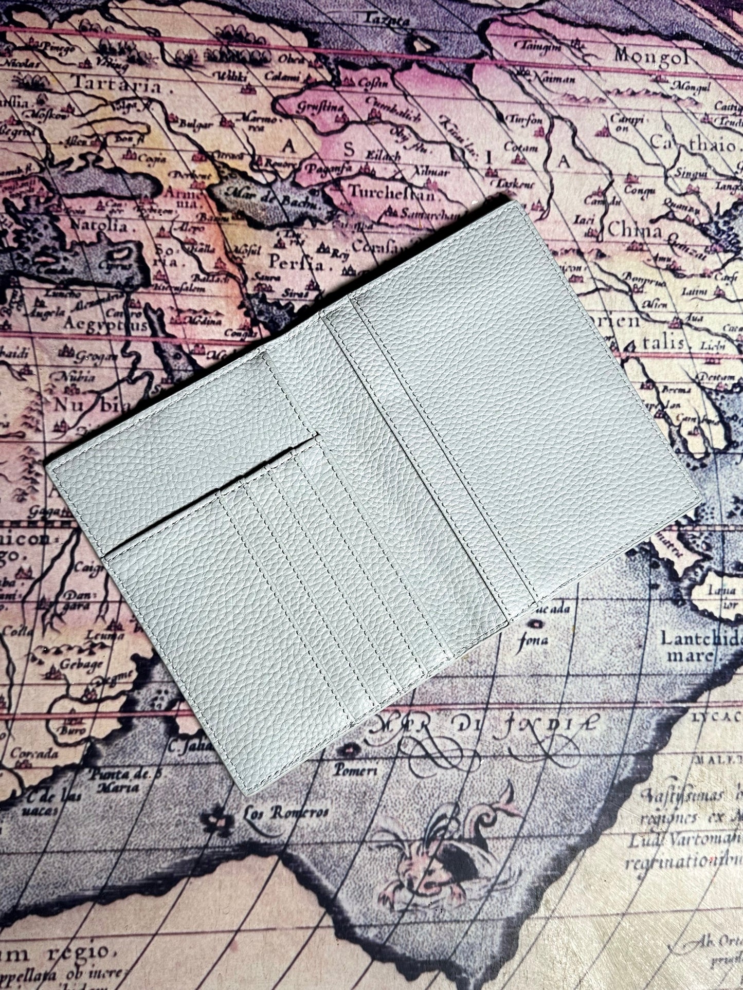 Glacier Grey Passport Holder