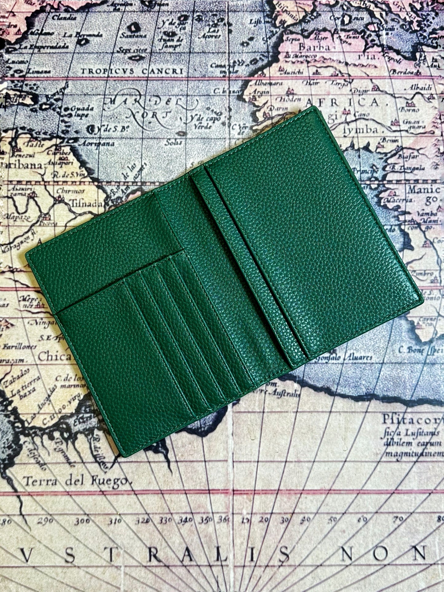 Green Explorer Passport Holder 