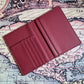 Granada Red Passport Holder 