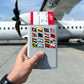 Glacier Grey Passport Holder 