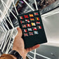 Black passport holder