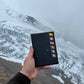Black passport holder
